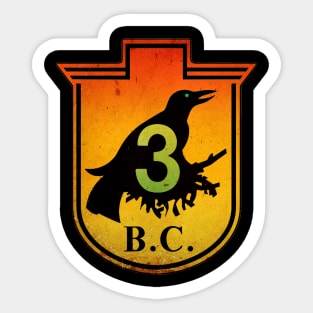 Crows Nest Highway #3 Hope B.C. Canada Sticker